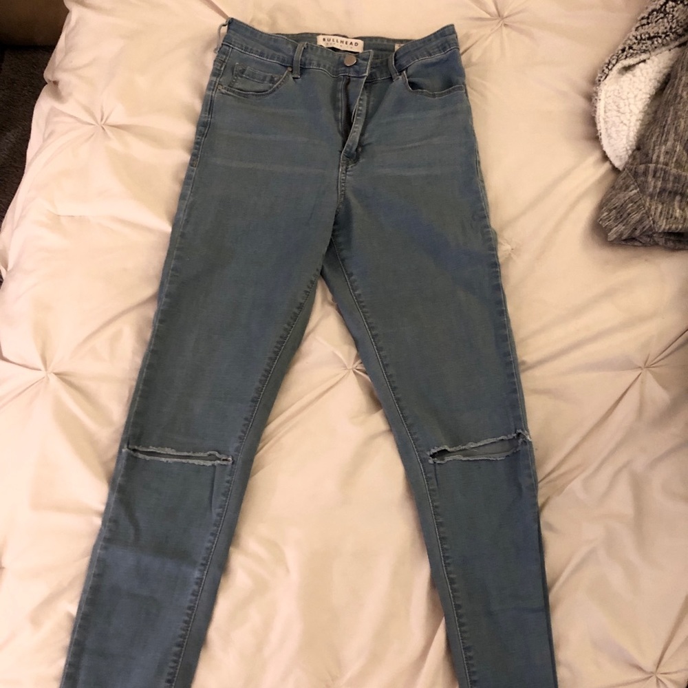 Pac Sun High Rise Skinny Jeans